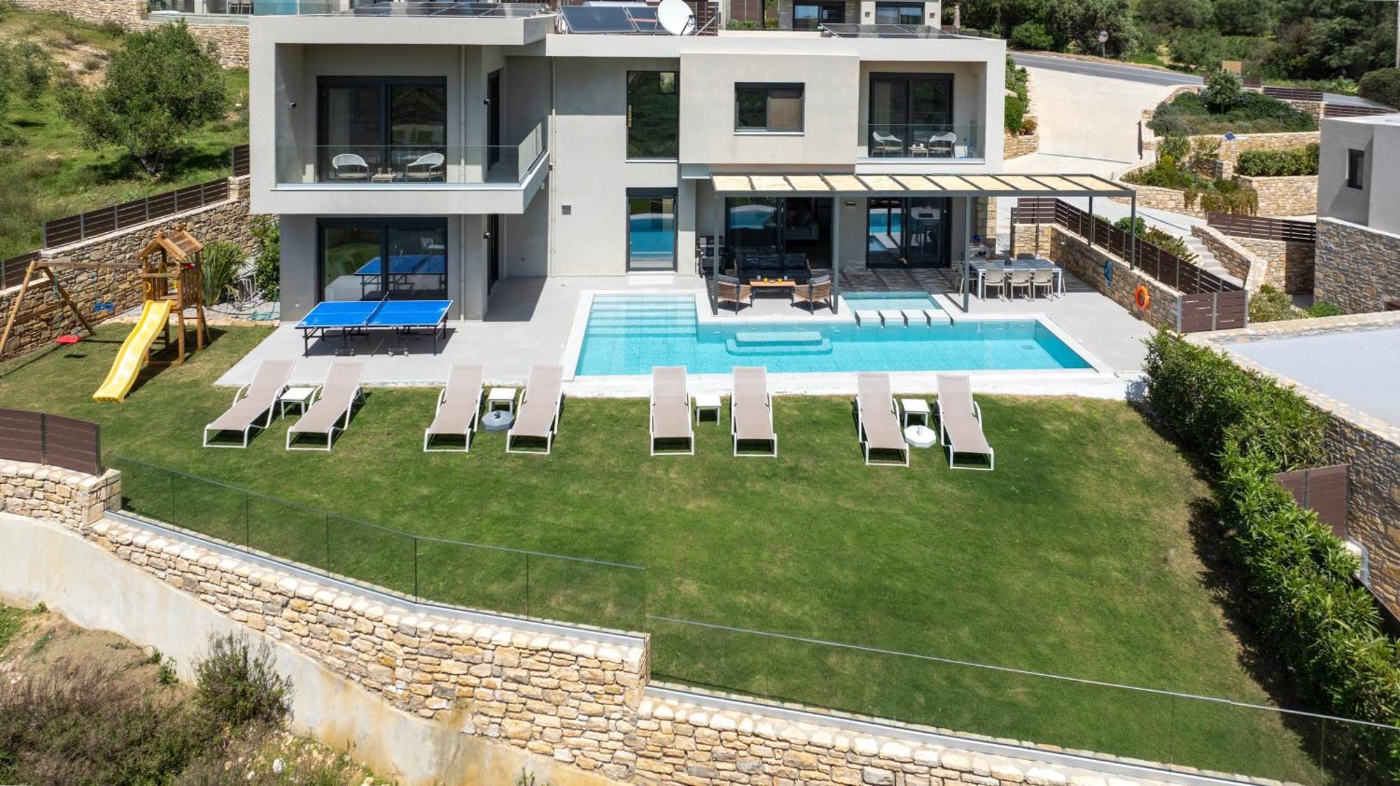 Porti Villas Aphrodite Asomatoi Zewnętrze zdjęcie