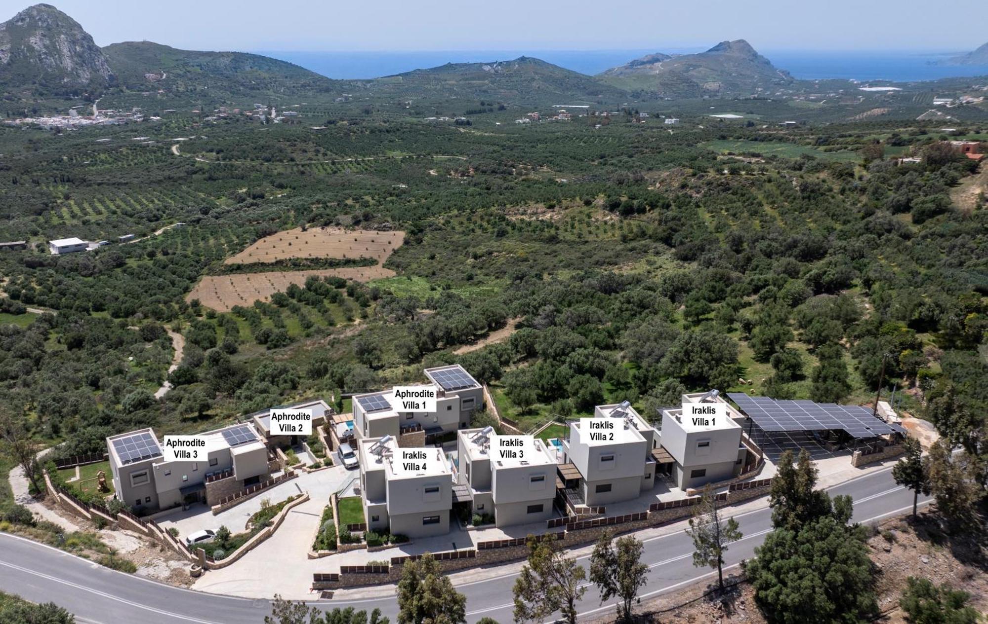 Porti Villas Aphrodite Asomatoi Zewnętrze zdjęcie